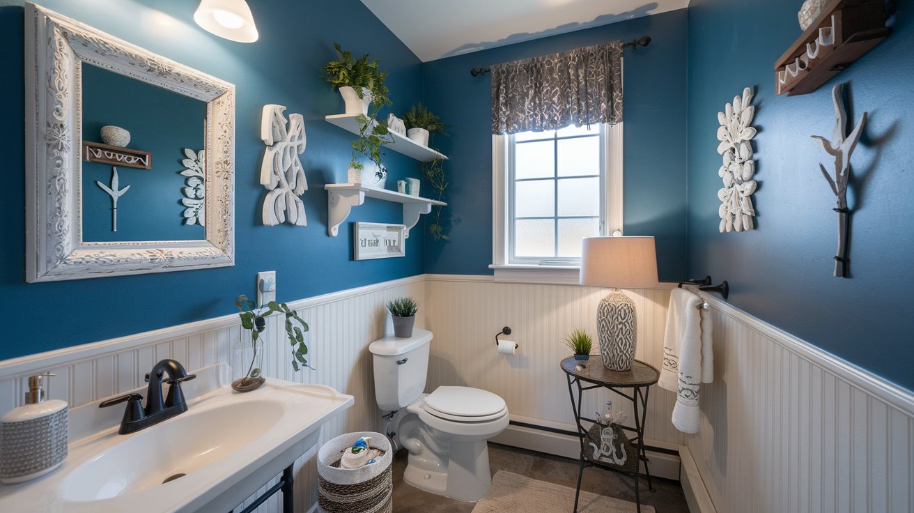 Inexpensive ways to decorate a guest bathroom