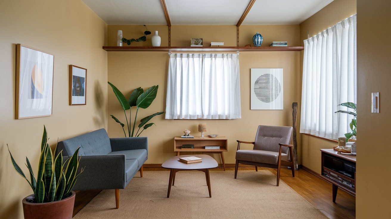 Affordable Mid-Century Modern Home Decor for Small Homes