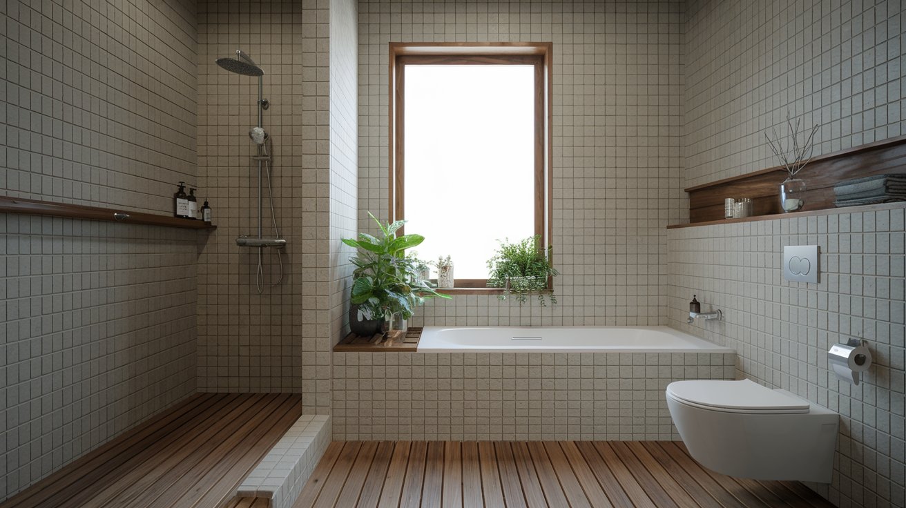 Eco-Friendly Bathroom Decoration with Sustainable Materials