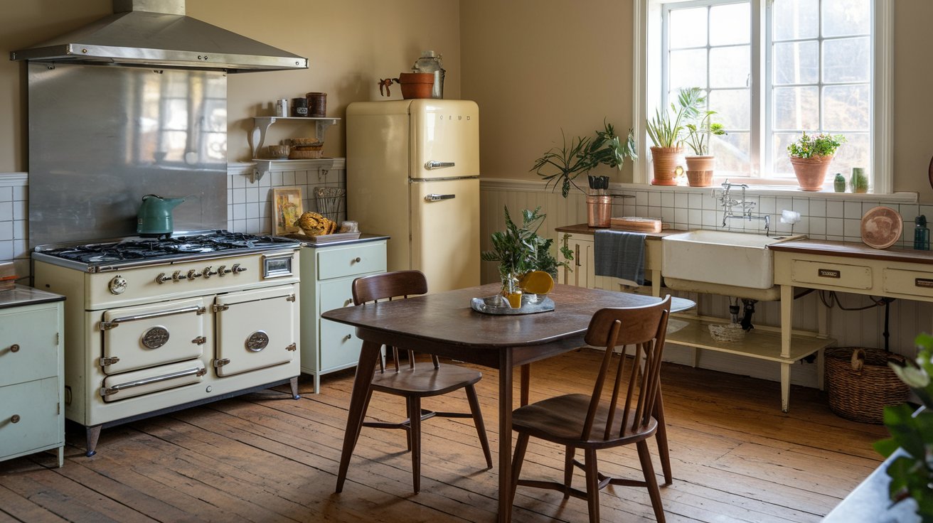 How to create a vintage-inspired kitchen on a budget