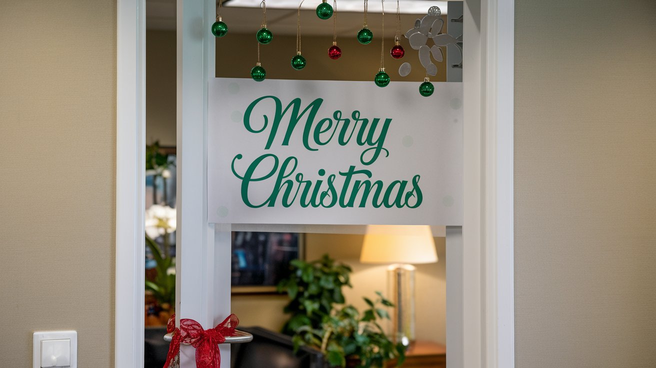 Office Door Christmas Decorating Ideas